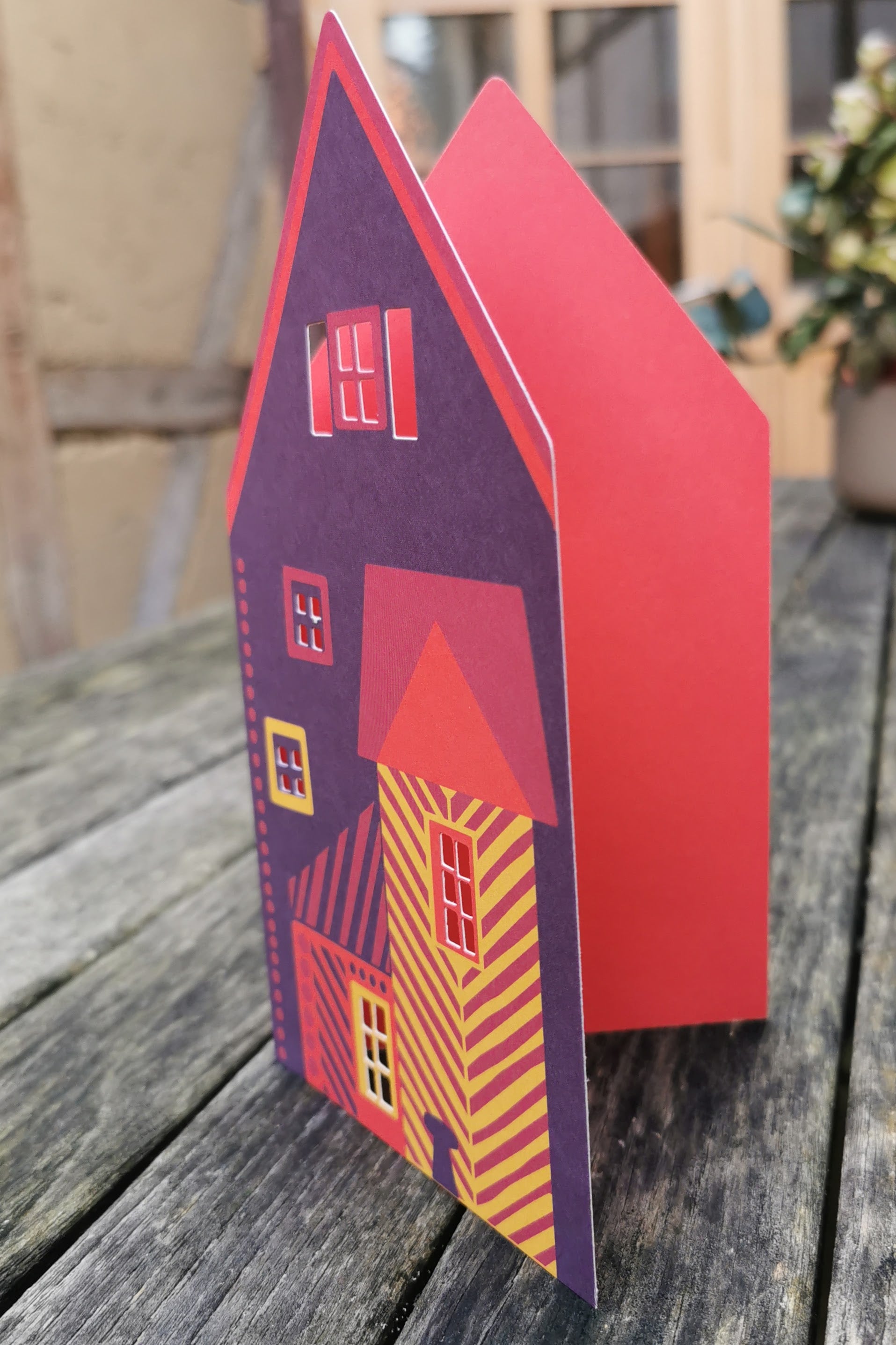 Vanhakaupunki Marimekko Klappkarte (Sanna Annukka)