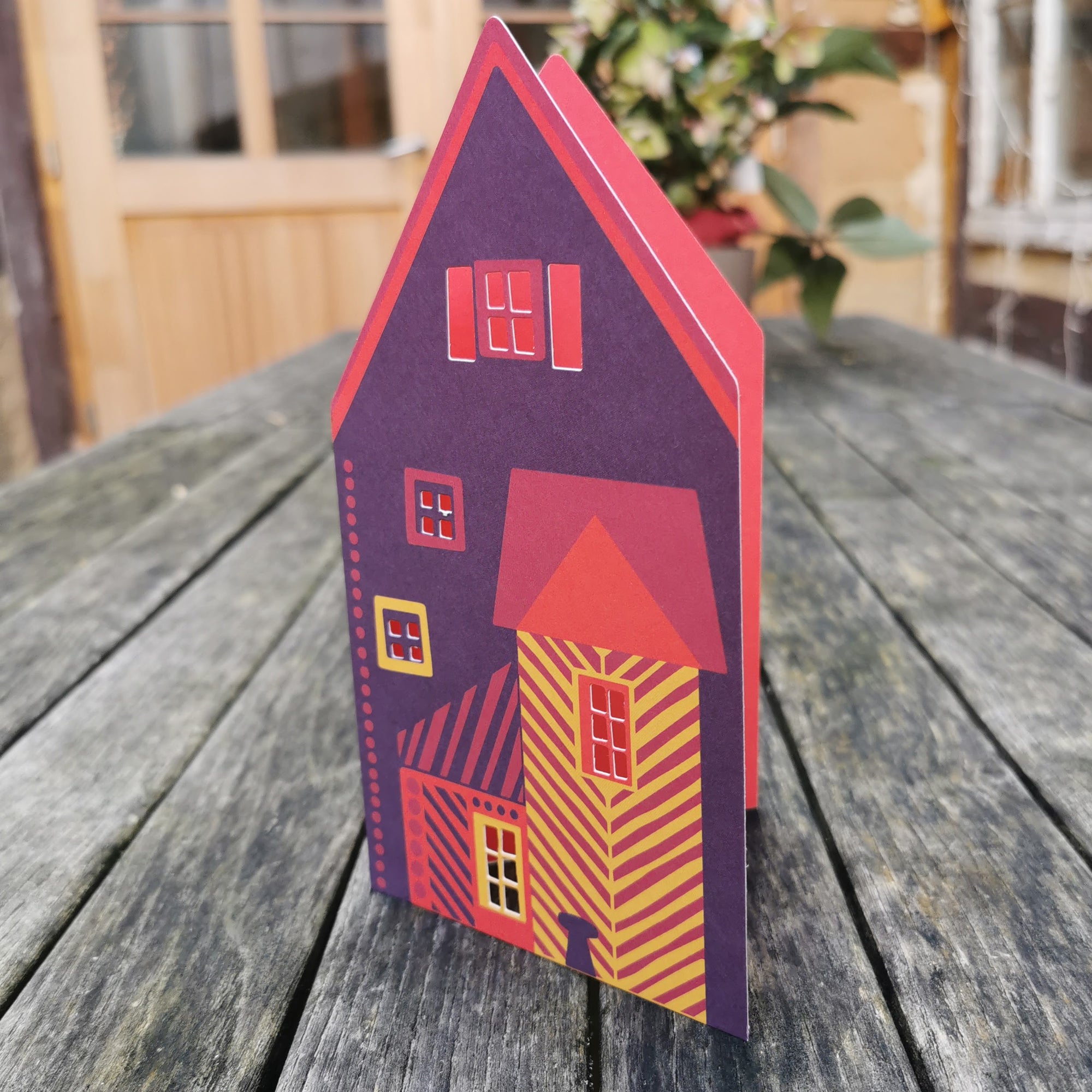 Vanhakaupunki Marimekko Klappkarte (Sanna Annukka)