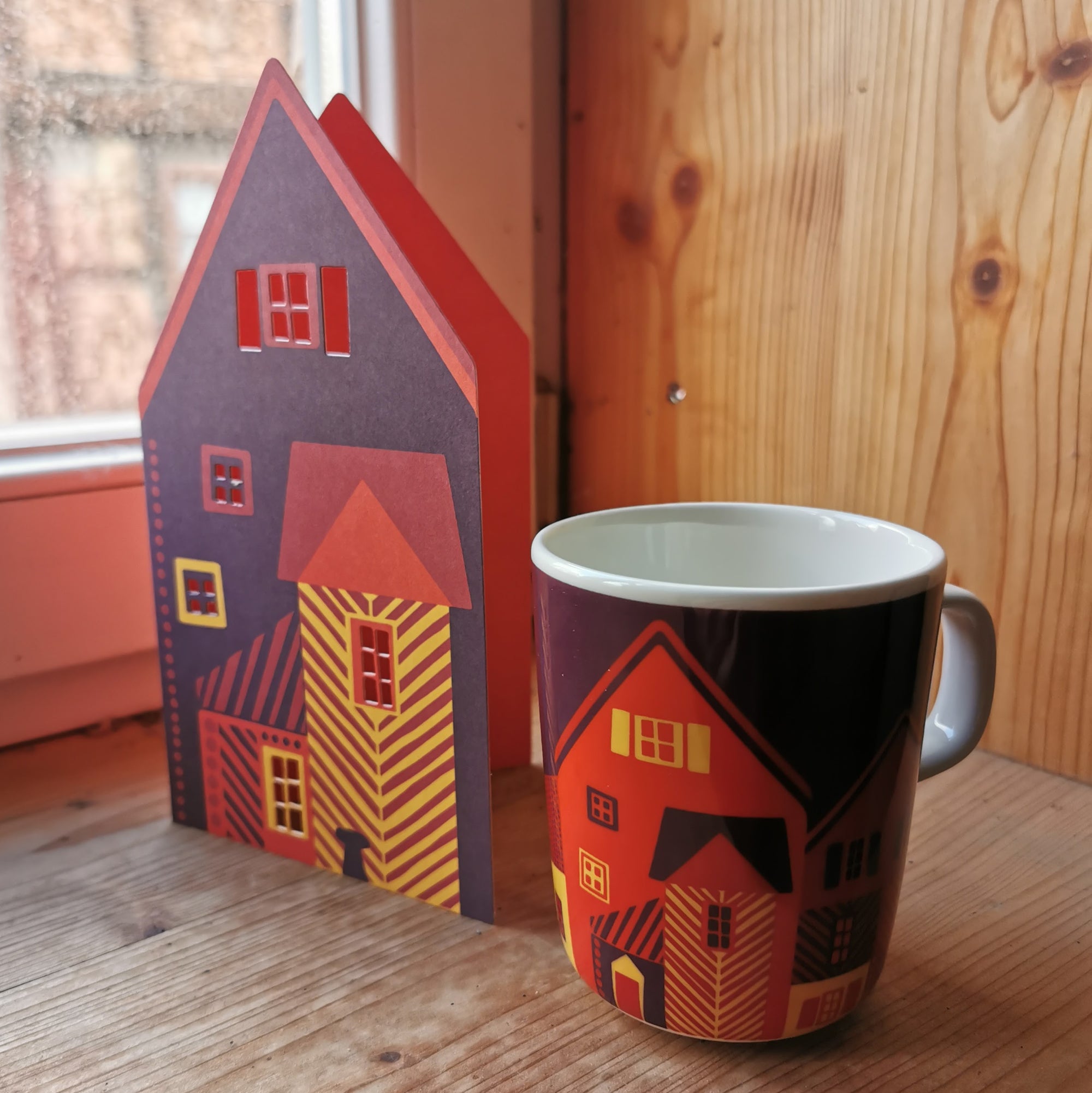 Vanhakaupunki Marimekko Klappkarte (Sanna Annukka)