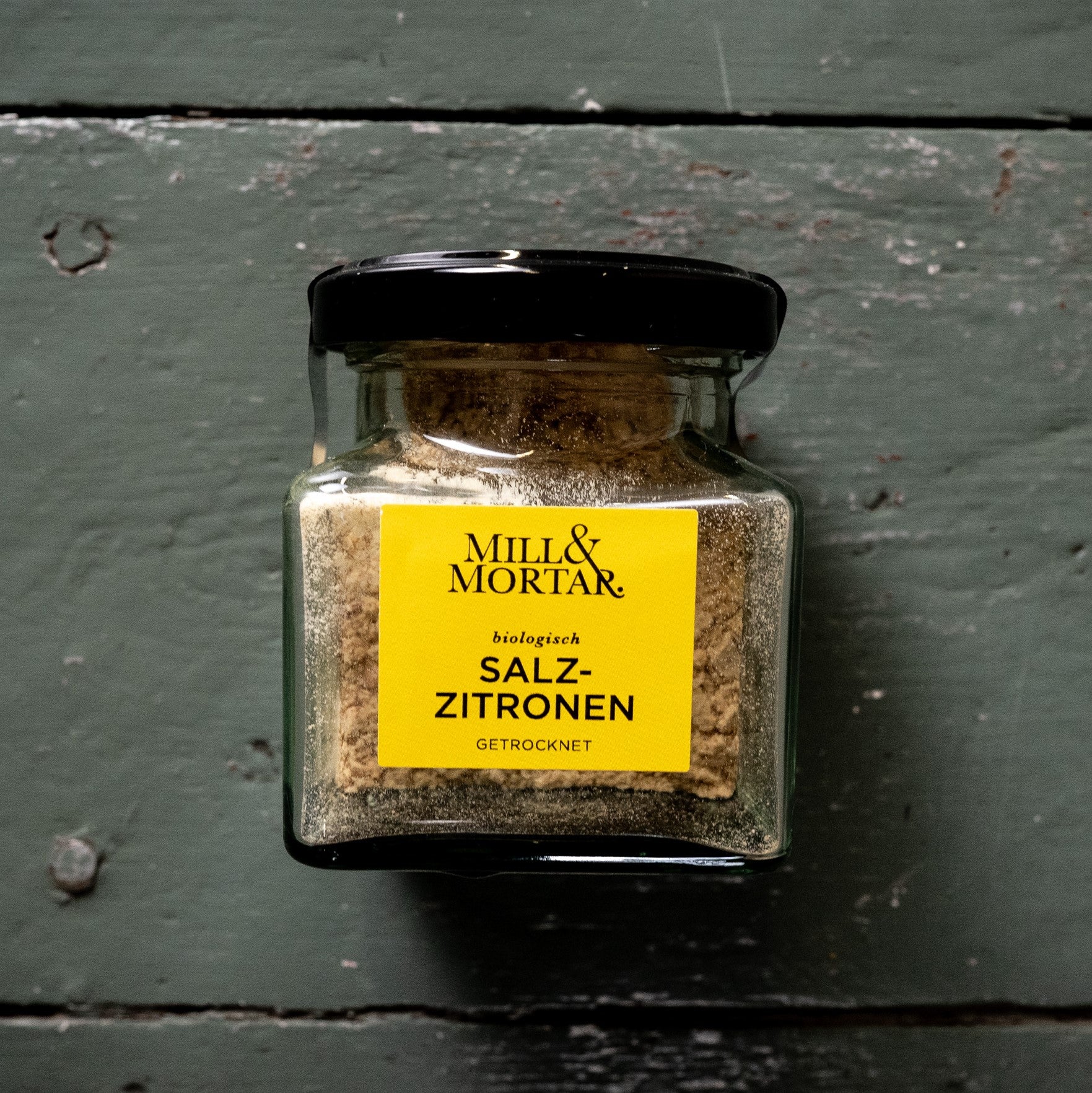 Salz-Zitronen gerieben (Mill & Mortar Gewürz)