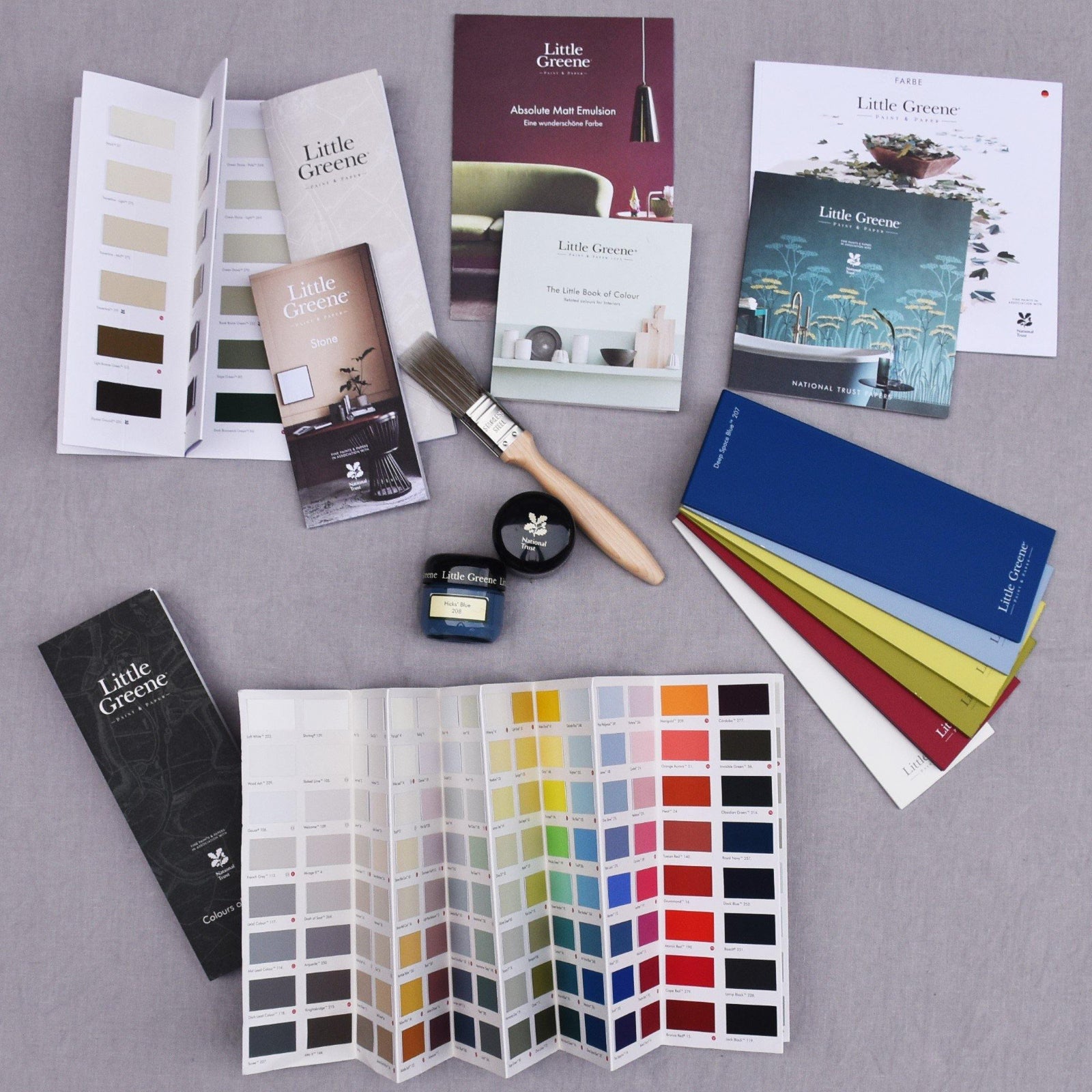 Little Greene Farbkarten & Infopaket - raumkunst